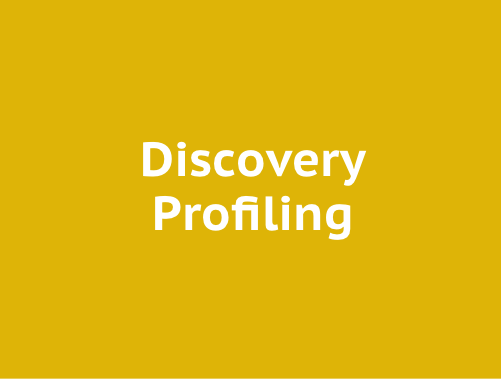 Profiling – Discovery