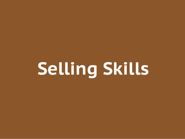 Selling skills